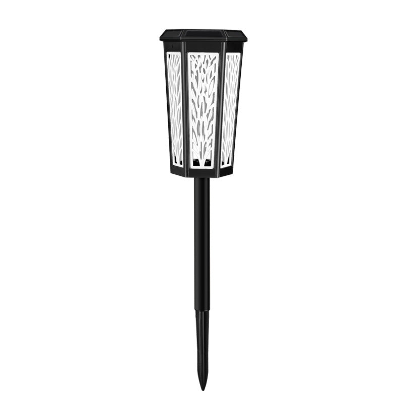 Hexagonal Plastic Lawn Insert Outdoor Light