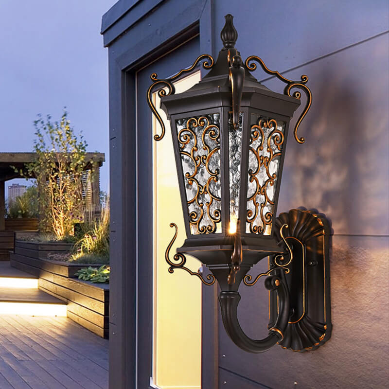 Iron Indoor Outdoor Light