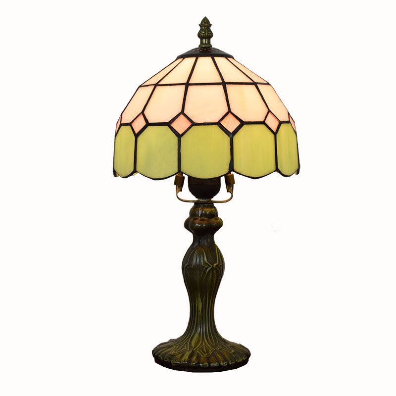 Aluminum Alloy Glass Dome Table Lamp