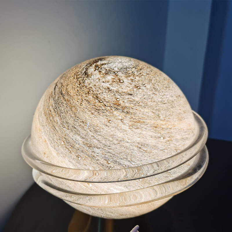 Starry Sky Ocean Ball Table Lamp