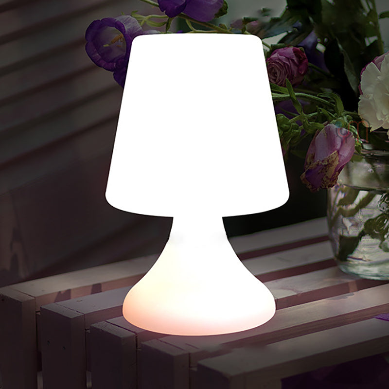 PE Cup Shape Table Outdoor Light