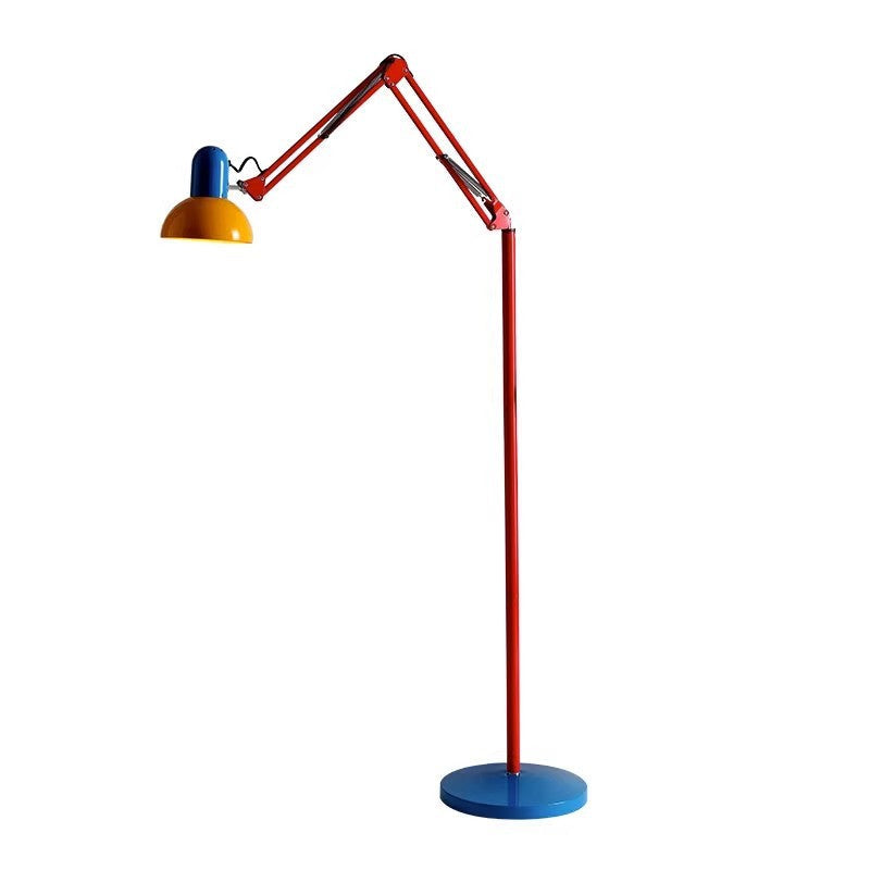 Modern Simplicity Iron Half Floor Lamp