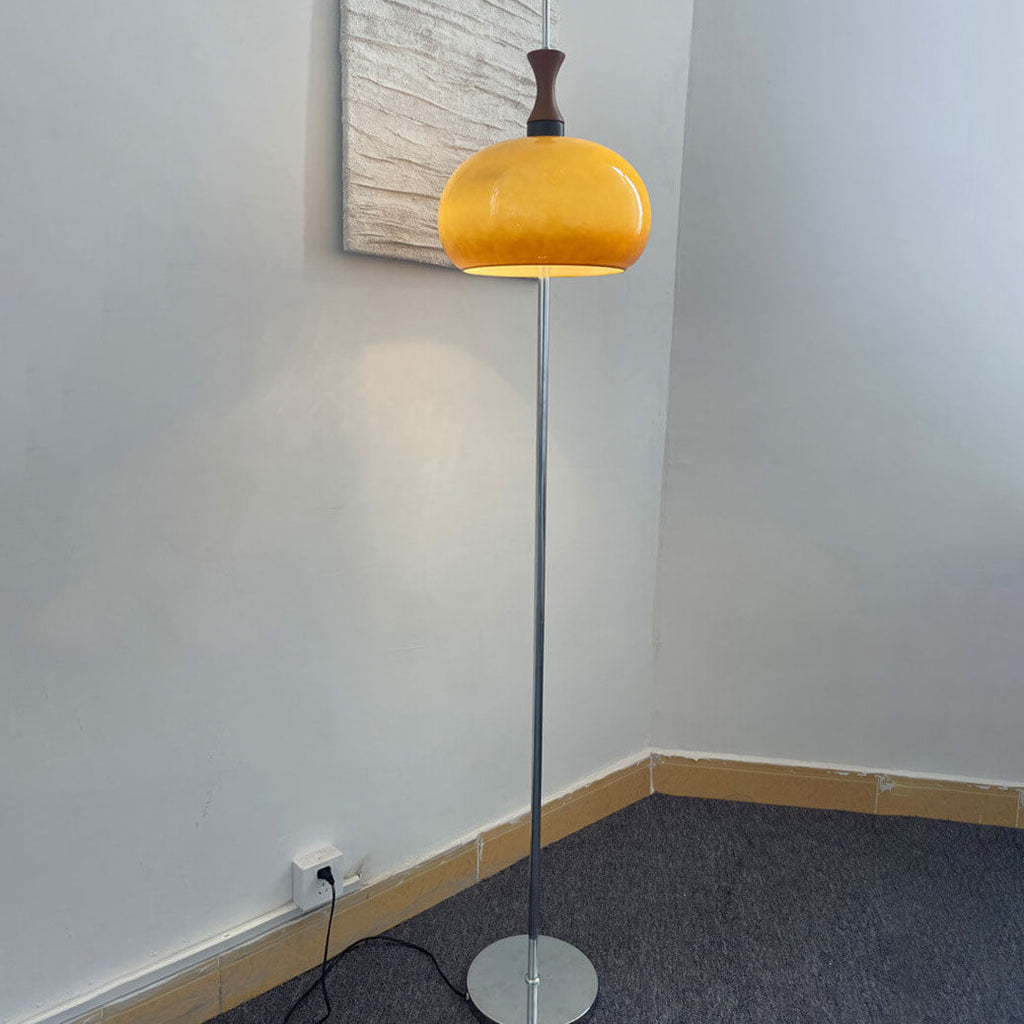 Gradient Glass Sphere 2-Light Floor Lamp