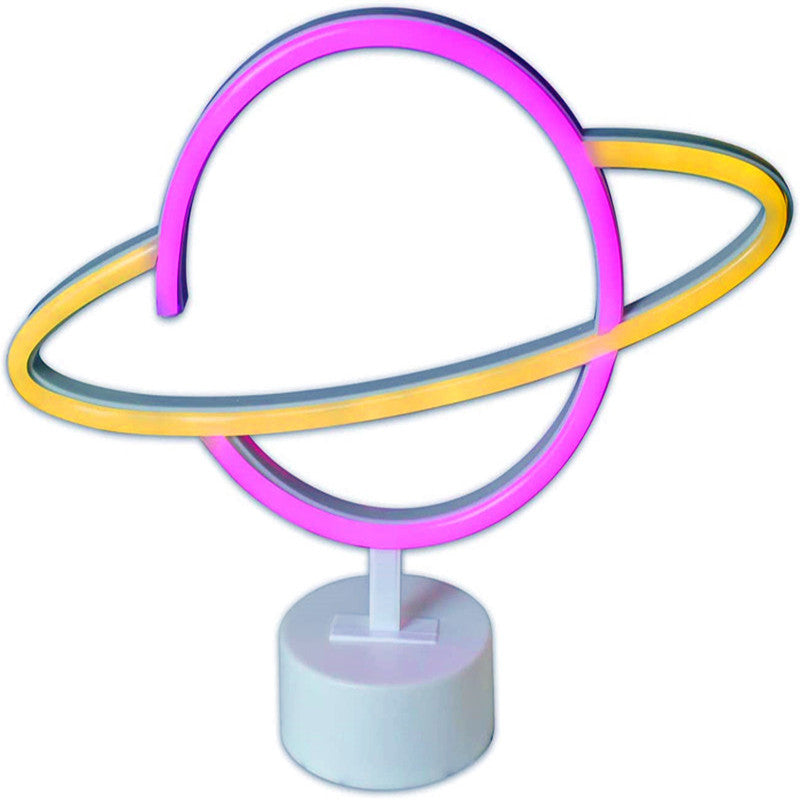 Planet Neon Plastic Night Table Lamp