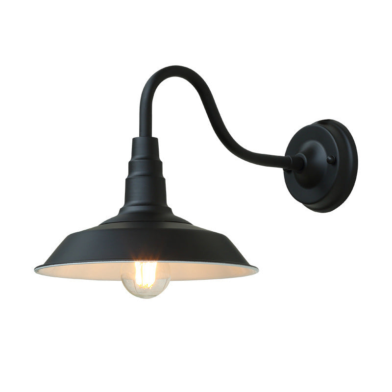 Iron Round Dining Room Wall Lamp
