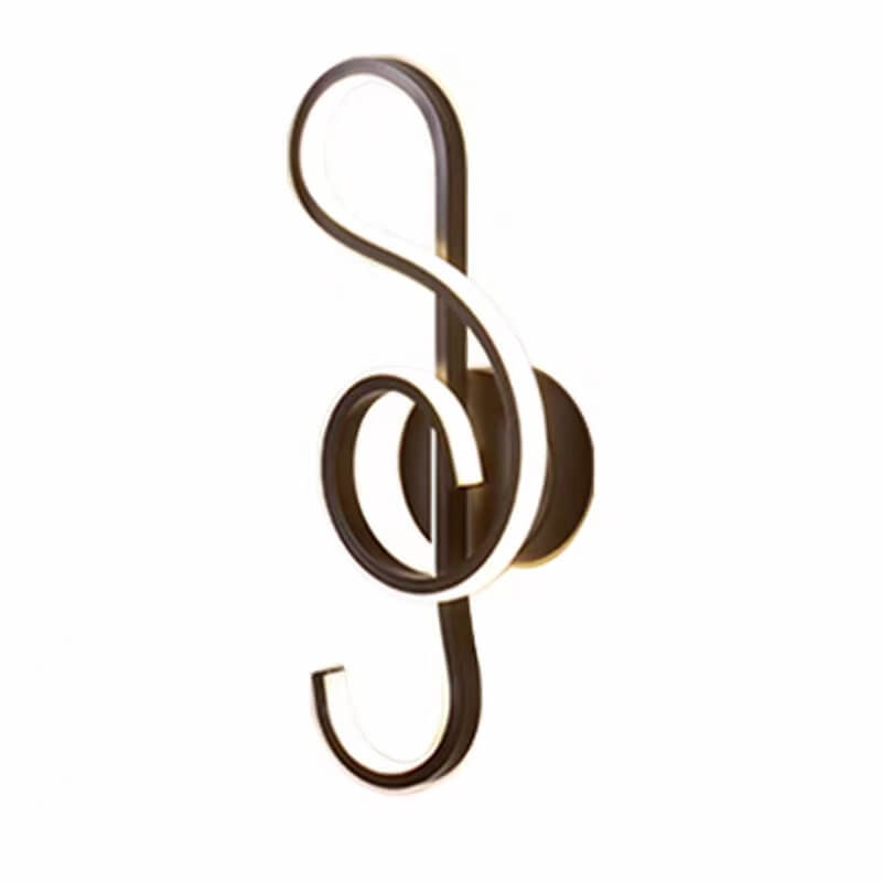 Music Note Soft Silicone Wall Lamp