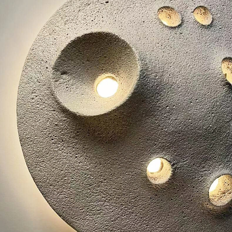 Lunar Concrete Garden Outdoor Light