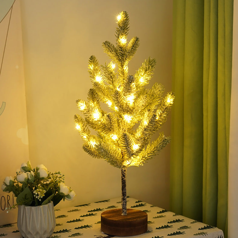 Pine Needle Tree PVC Table Lamp