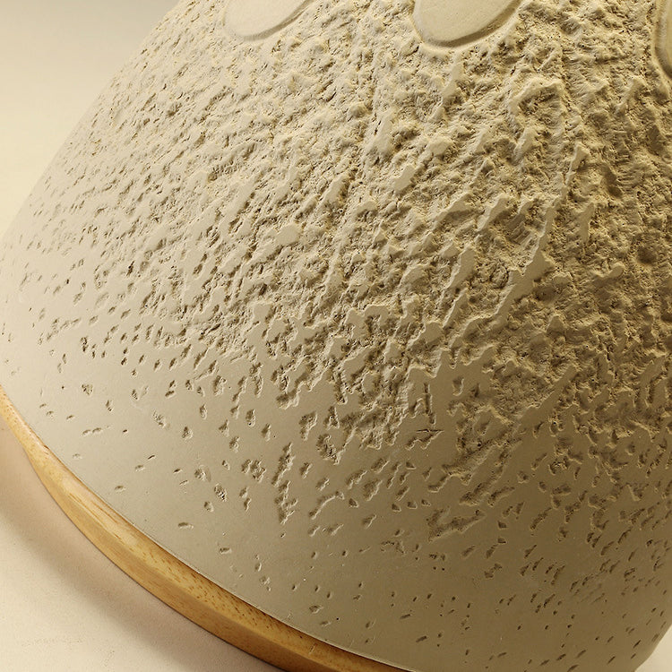 Dome Clay Fabric Living Table Lamp