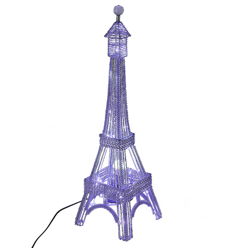 Decorative Aluminum Tower-Shaped Floor Lamp
