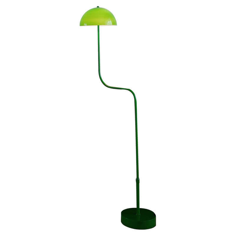 Contemporary Scandinavian Iron Glass Floor Lamp