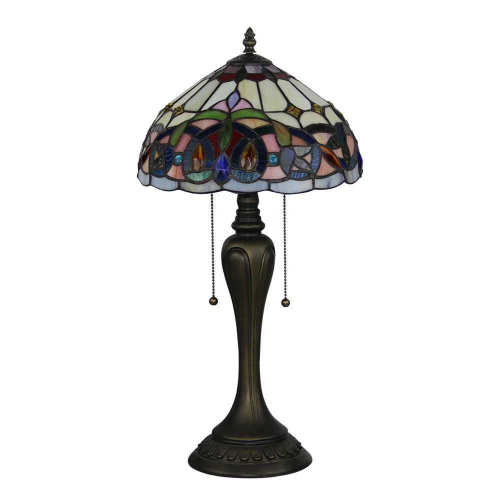 Petal Glass Resin Living Table Lamp