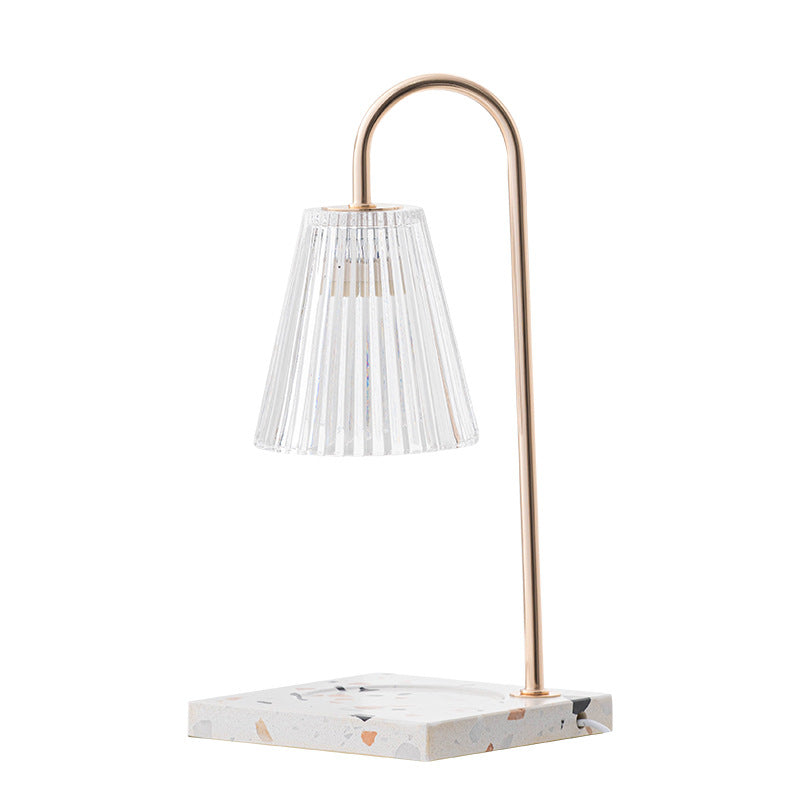 Terrazzo Glass Melting Wax Table Lamp