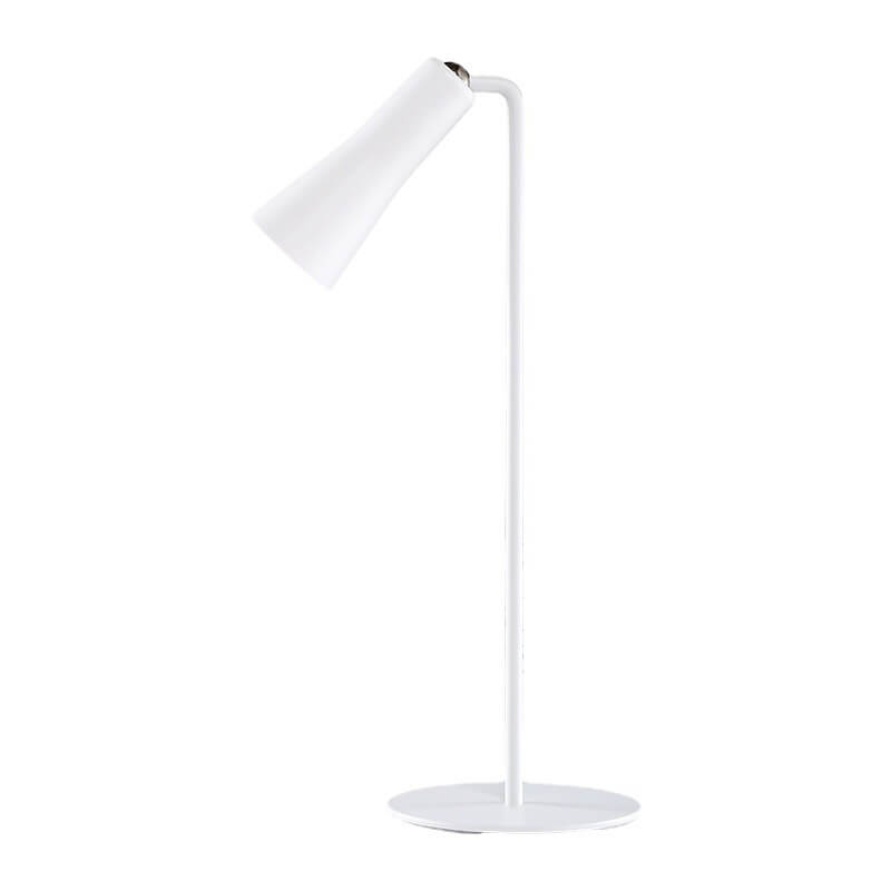 ABS Iron Cone White Table Lamp