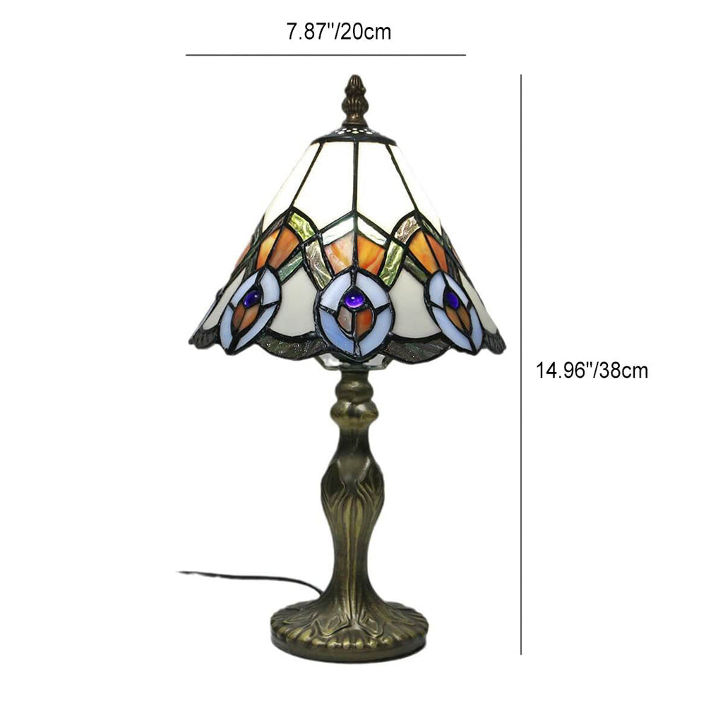 Decorative Flower Umbrella Rose Table Lamp