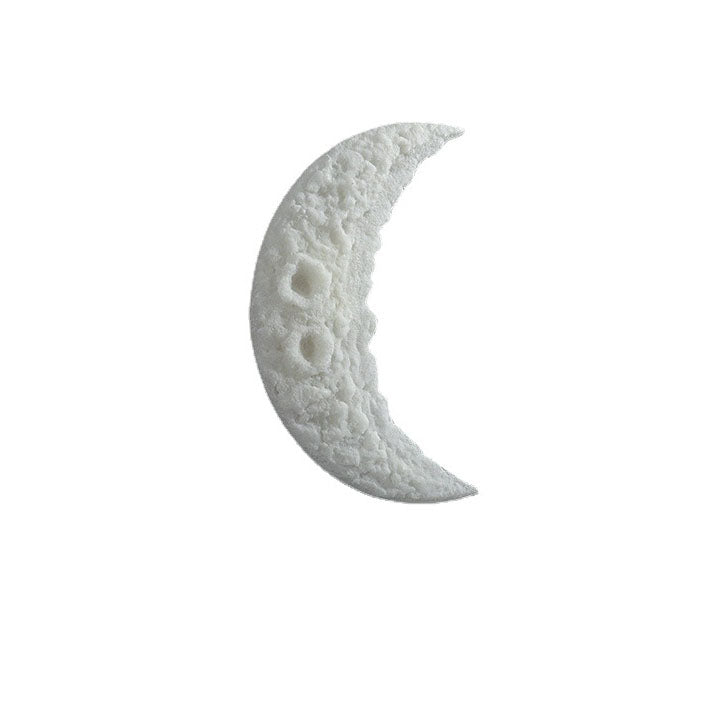 Moon Carving Resin Living Wall Lamp