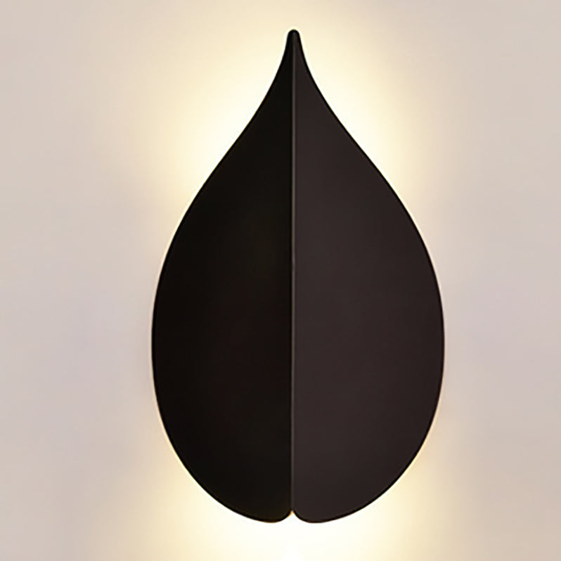 Aluminum Leaf Design Bedroom Wall Lamp