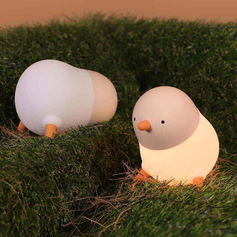 Cartoon Chick Silicone Night Table Lamp
