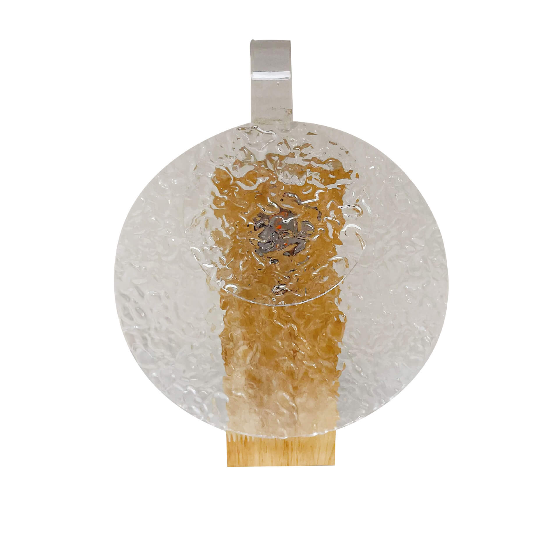 Romantic Solid Wood Rotating Table Lamp