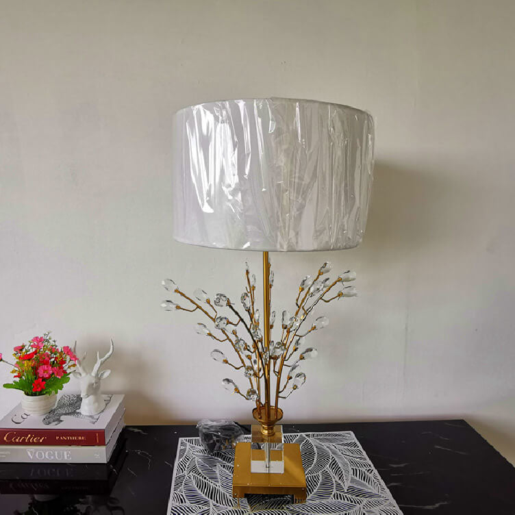 Tree Branch Round Quadrangle Table Lamp
