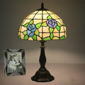 Round Dome Flower Zinc Table Lamp