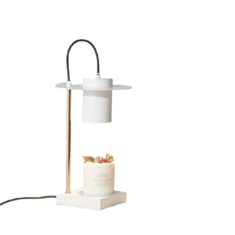 Wrought Iron Cylinder Melting Table Lamp