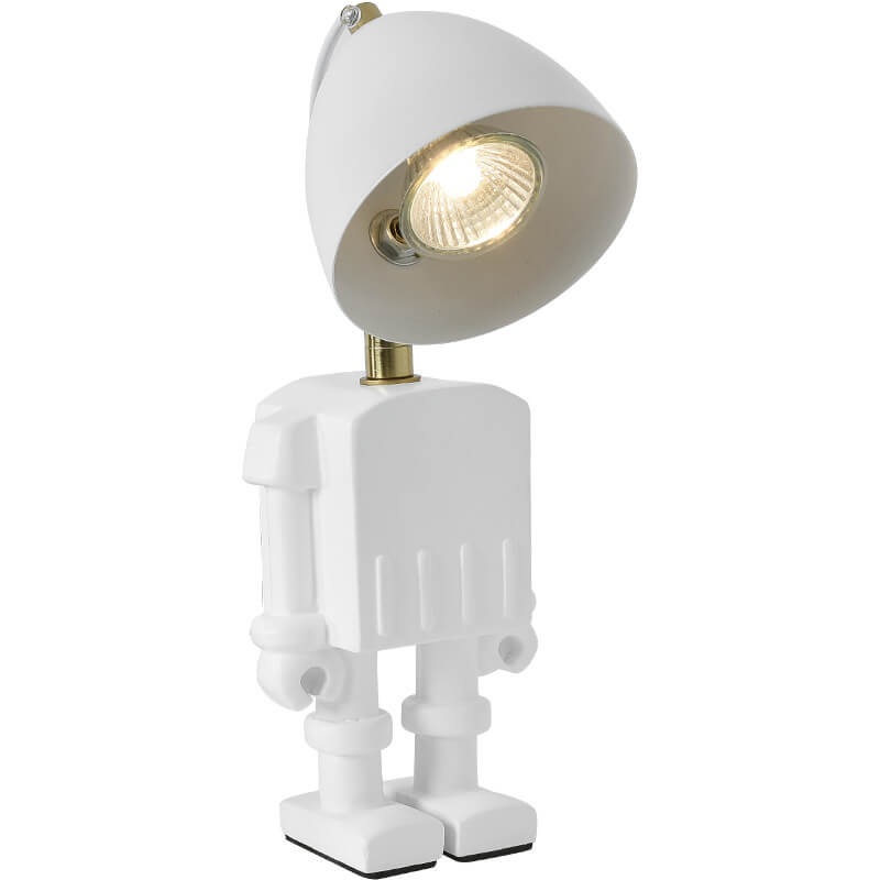 Resin Hardware Robot Melting Table Lamp