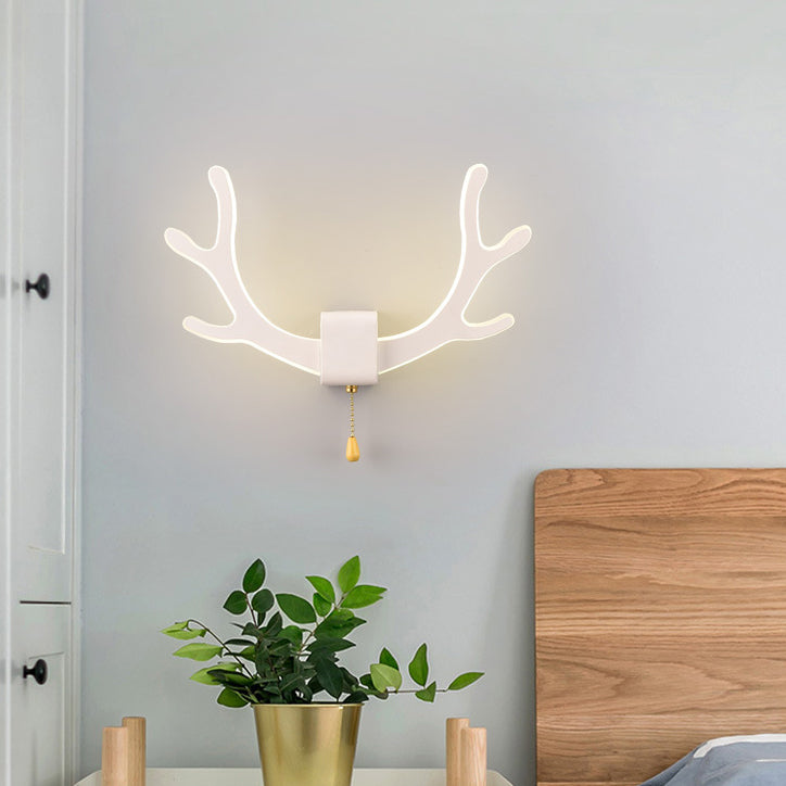 Acrylic Antler Shape Wall Lamp