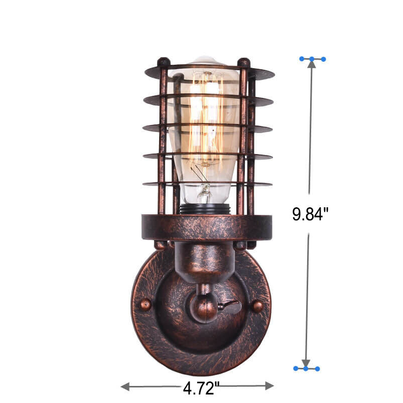 Northern Wrought Iron Wall Lamp