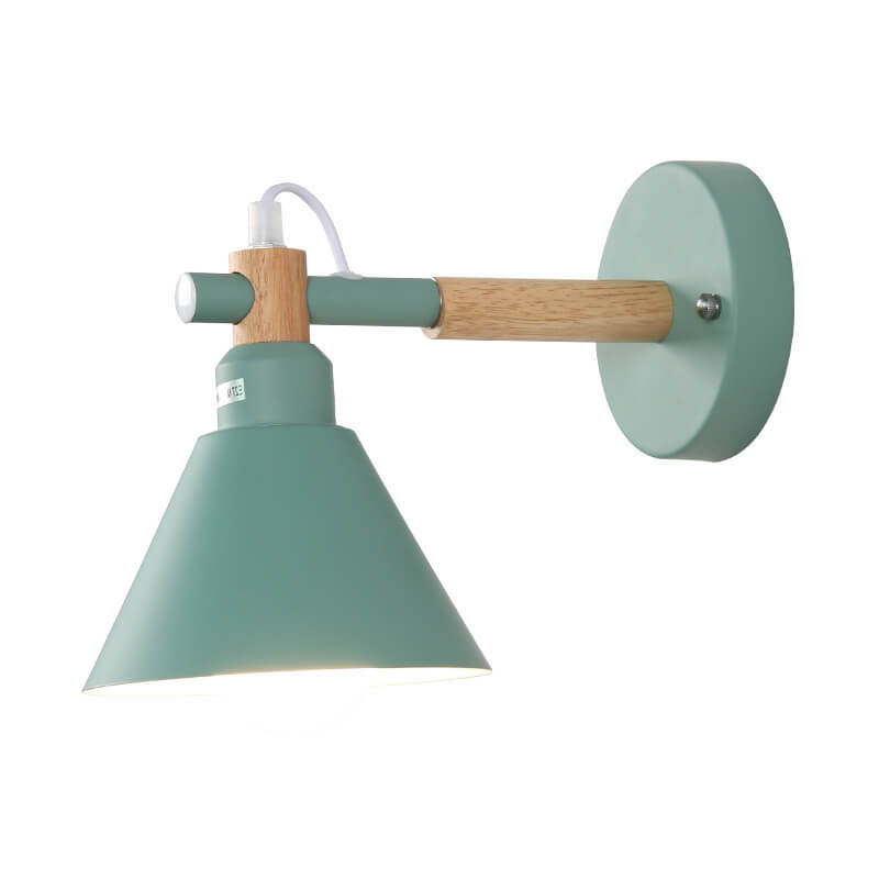 Macaron Iron Trumpet Shaped Wall Lamp