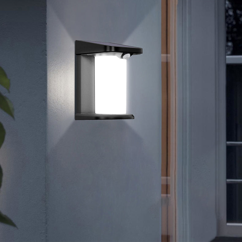 Cylinder Human Sensor Patio Outdoor Light