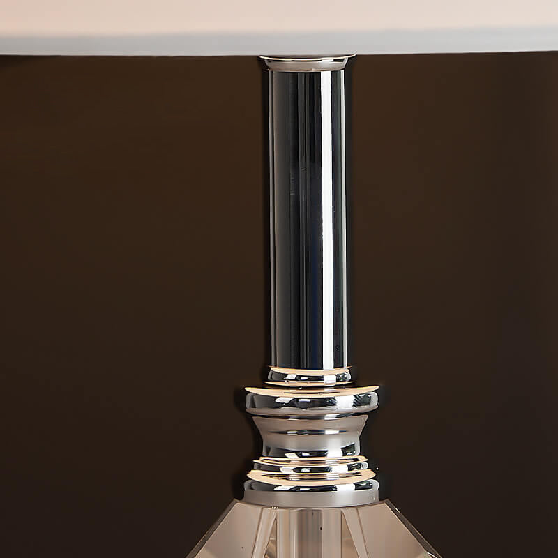 Crystal Fabric Table Lamp