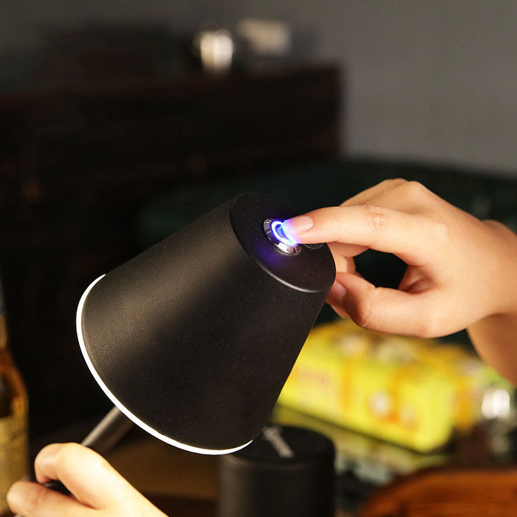 Solid Color Mushroom Hardware Table Lamp