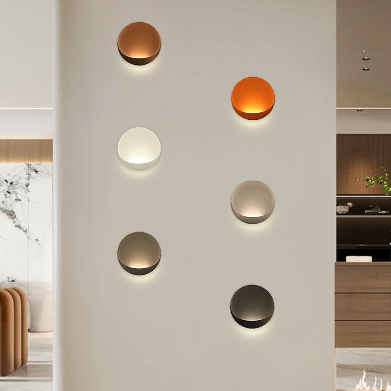 Round Aluminum Wall Lamp
