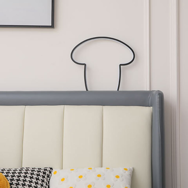Line Mushroom Aluminum Silicone Table Lamp