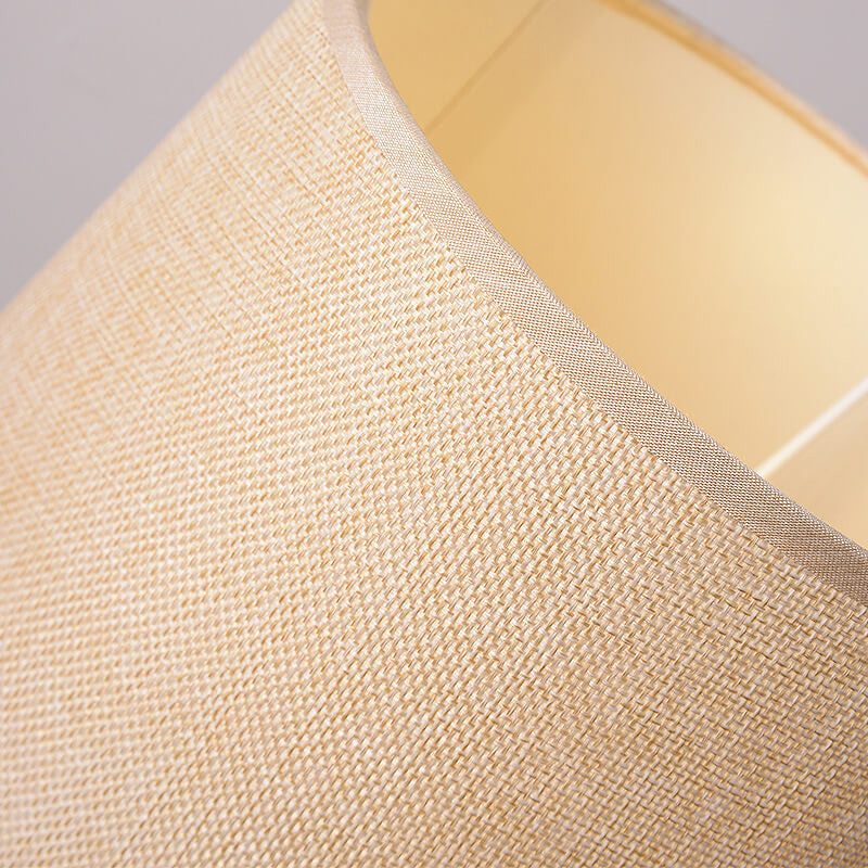 Style Twine Fabric Ceramic Table Lamp