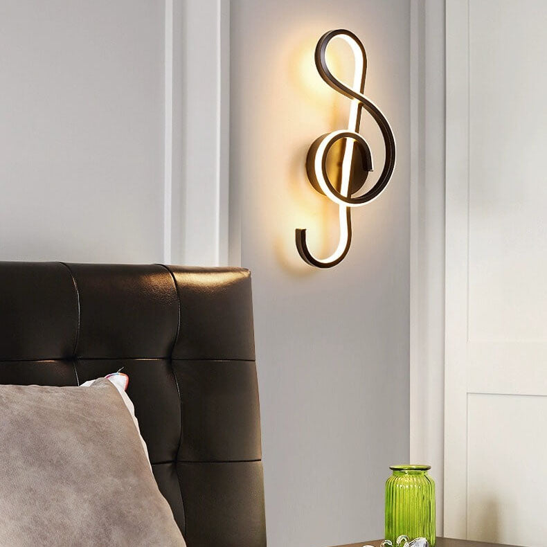 Music Note Soft Silicone Wall Lamp