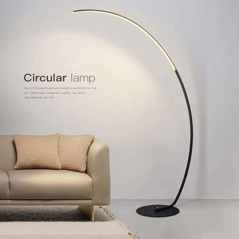 Fishing Rod Shaped Arc Floor Lamp