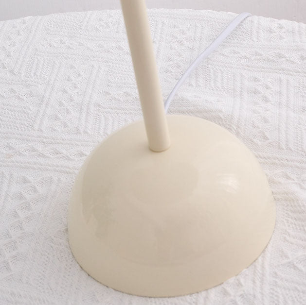 Cream Tone Bow Bell Table Lamp