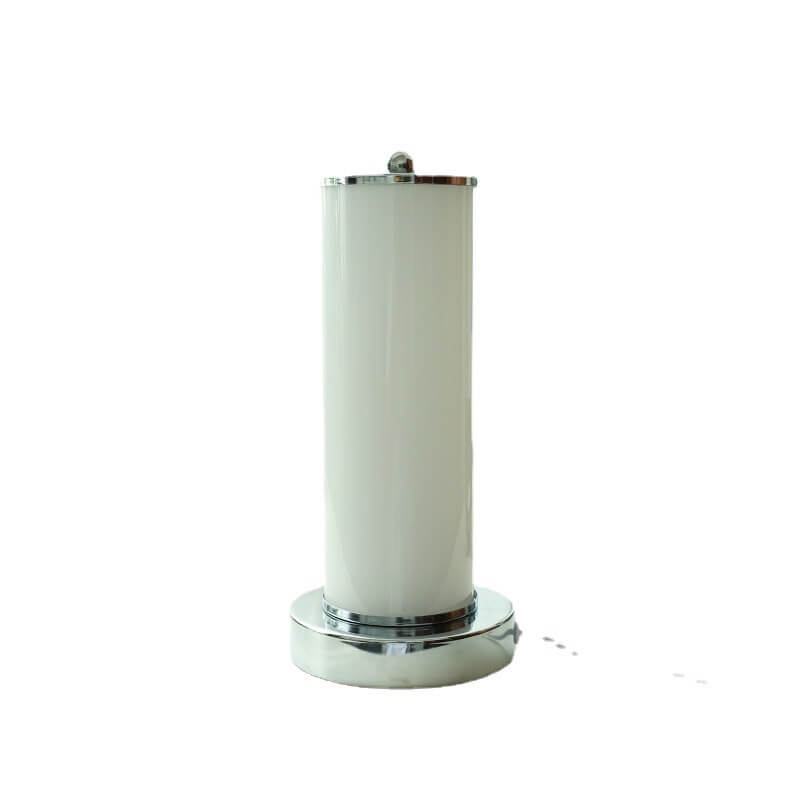 Glass Column Night Table Floor Lamp