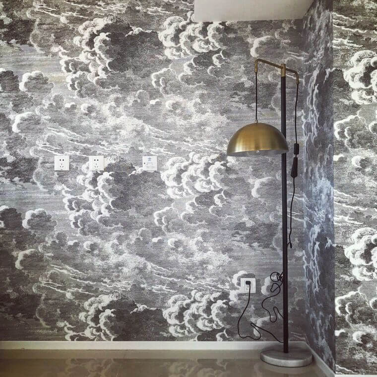 Iron Floor Lamp
