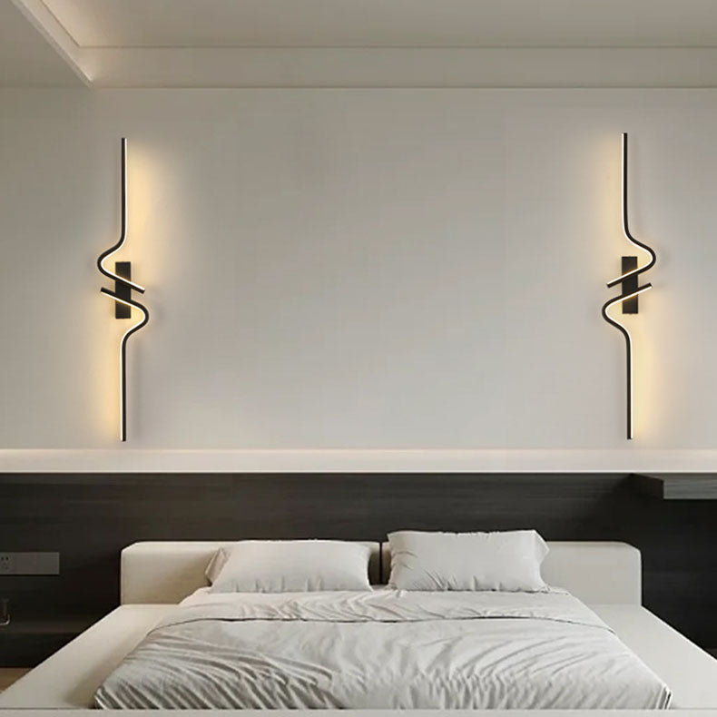 Strip Aluminum Silicon Gel Wall Lamp