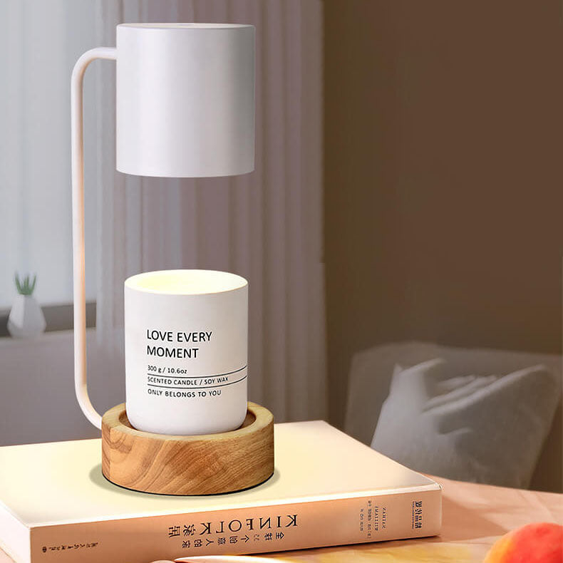 Wood Timing Dimming Melting Table Lamp