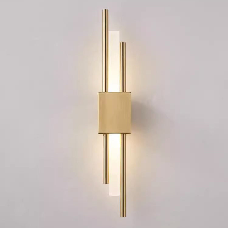 Iron Acrylic Strip Bedside Wall Lamp