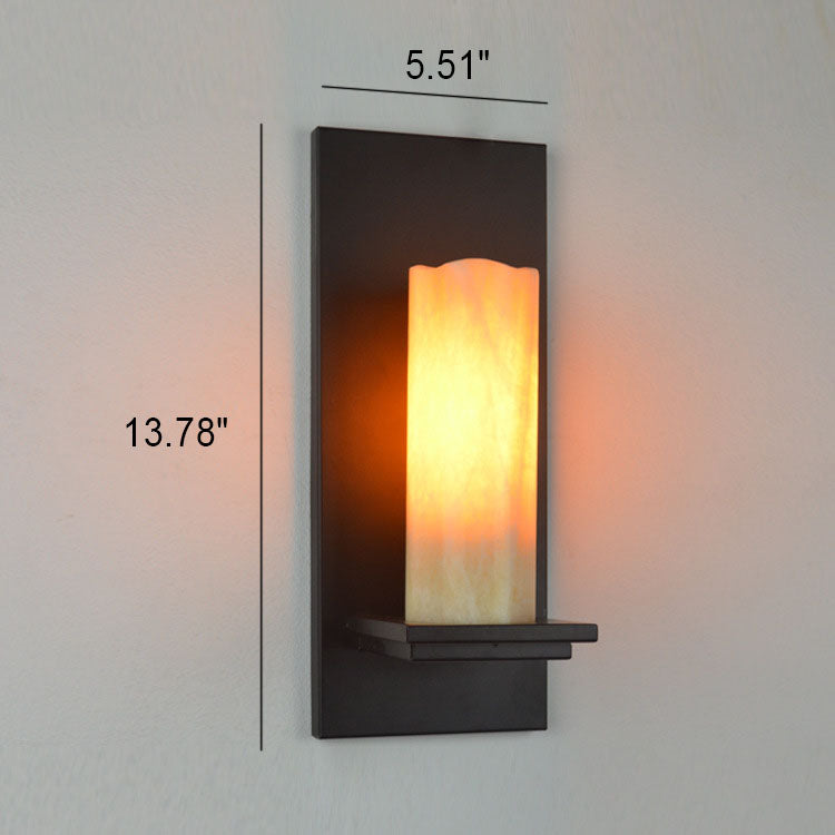 Iron Marble Wall Lamp