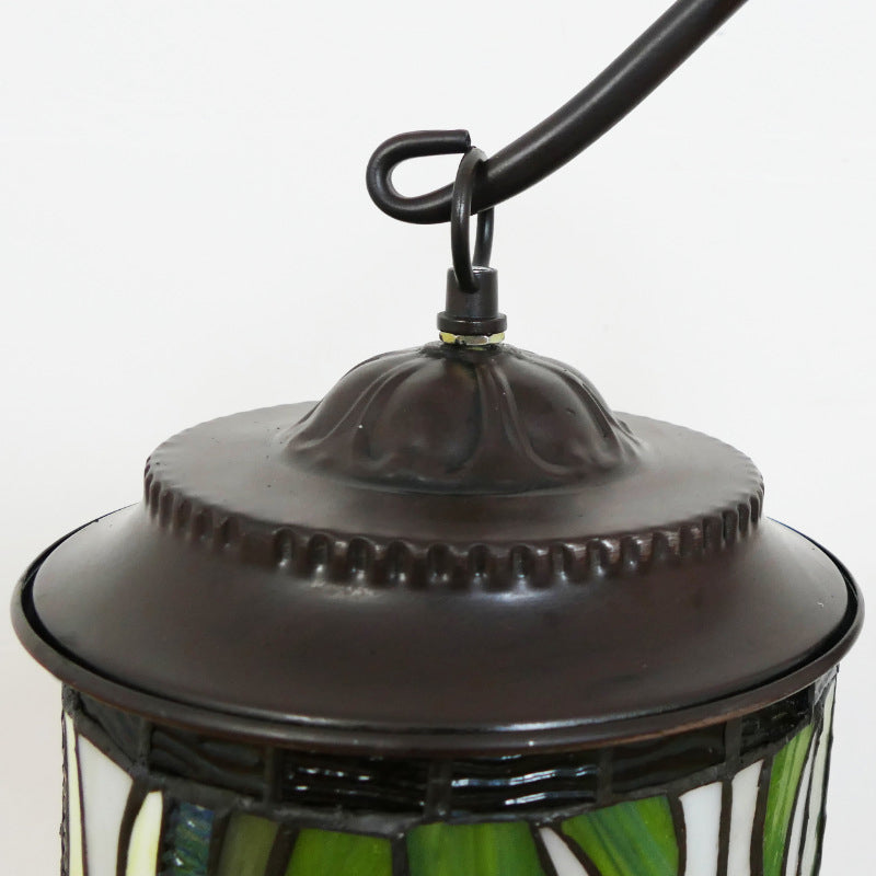 Column Iron Glass Living 2-Light Floor Lamp
