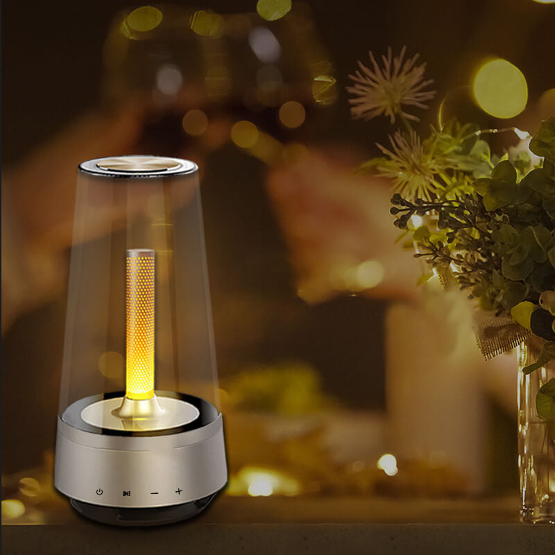Candle Design Bluetooth Speaker Table Lamp