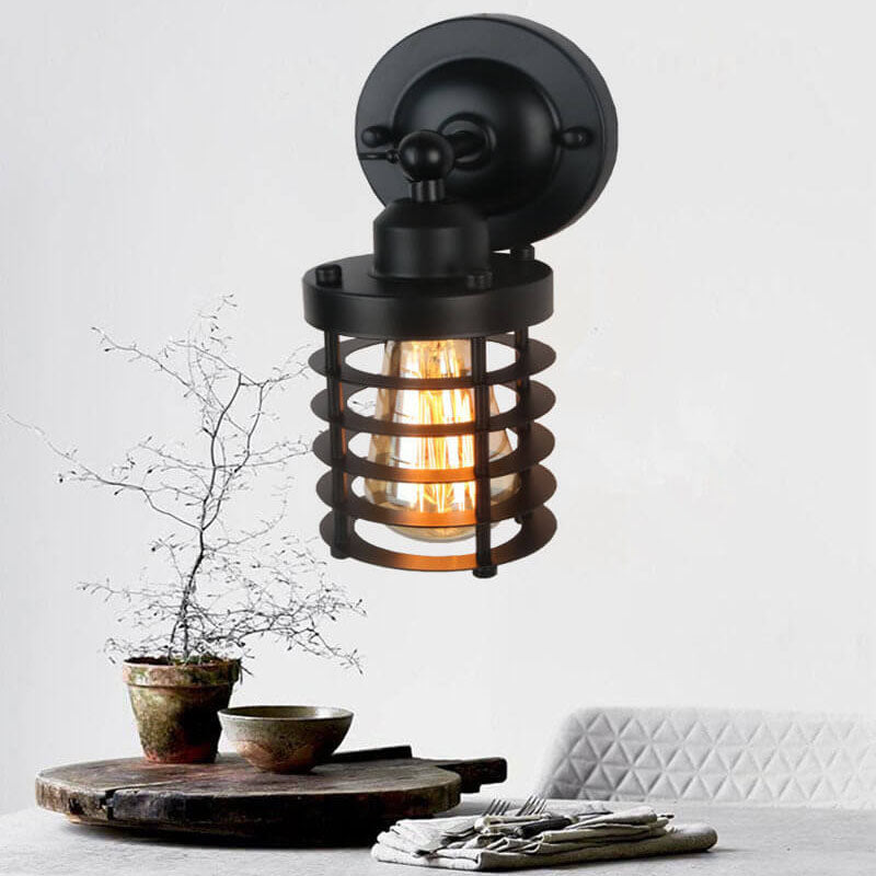 Northern Wrought Iron Wall Lamp