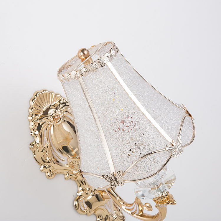 Resin Iron Conic Cylinder Wall Lamp