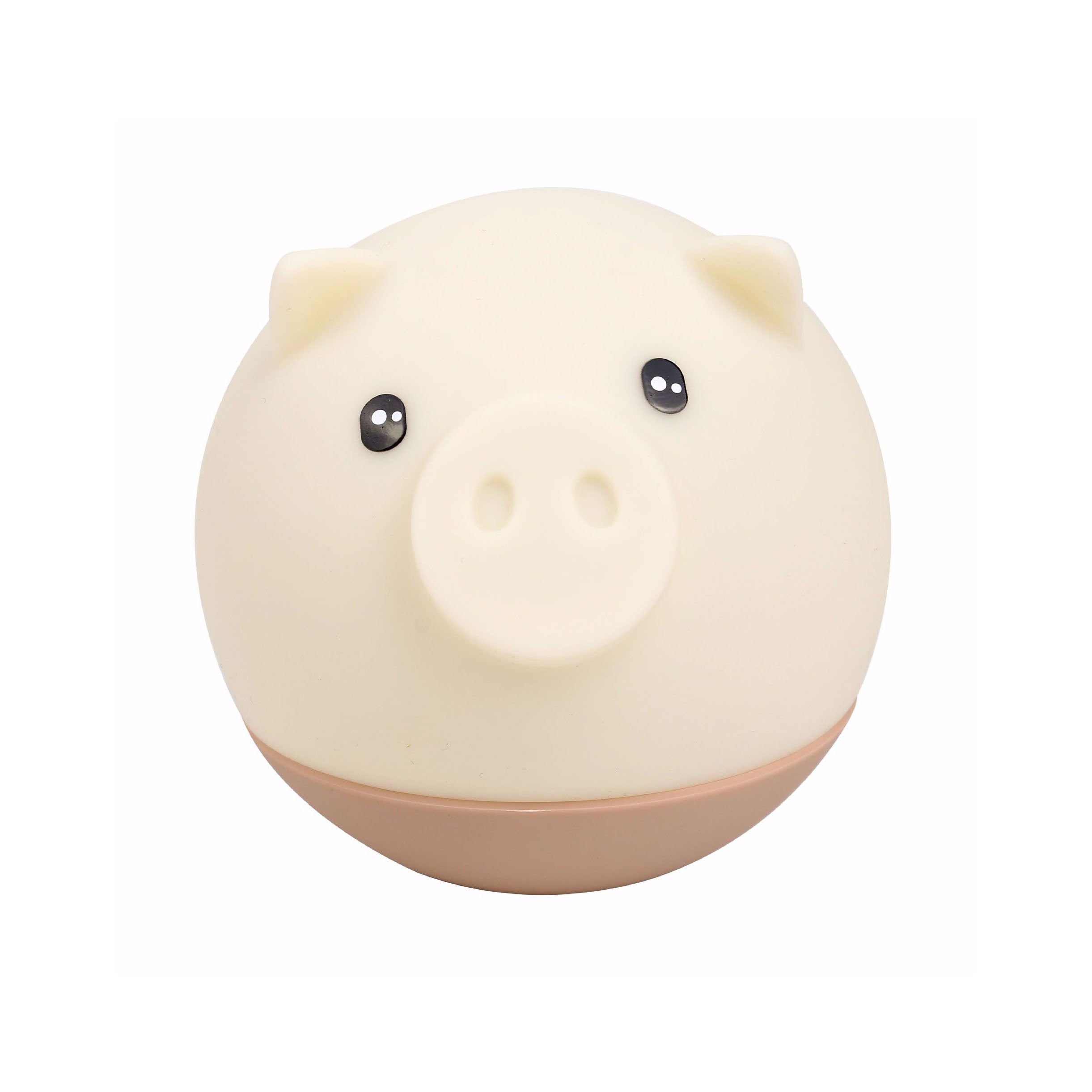 Cartoon Piggy Round Silicone Table Lamp